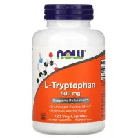 NOW Foods L-Tryptophan 500 mg (60 caps)